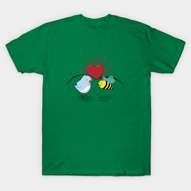 Birds and the Bees T-Shirt by jph